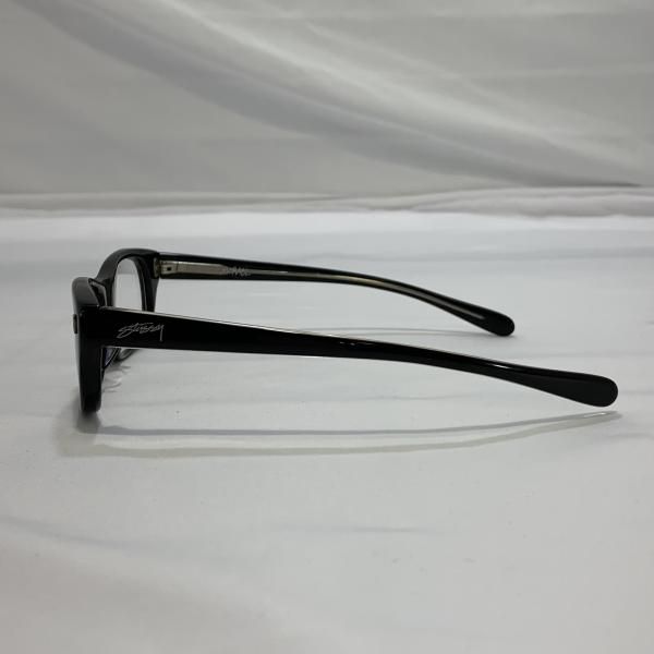  STUSSY クリアサングラス ブラック 19 メガネ 小物