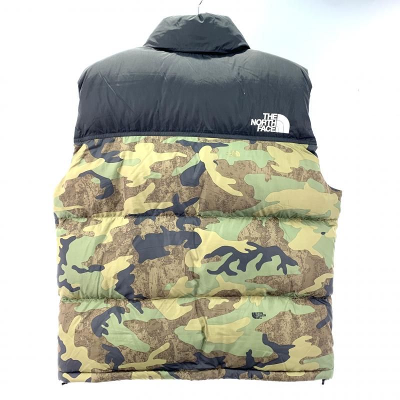 中古】THE NORTH FACE NOVELTY NUPTSE VEST サイズXL ND92339