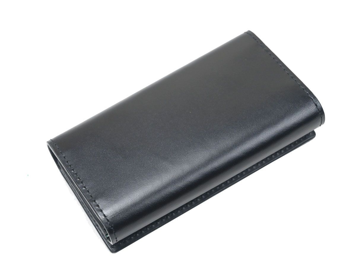 ポールスミス キーケース paulsmith キーホルダー ポール スミス マーケトリSTR牛革