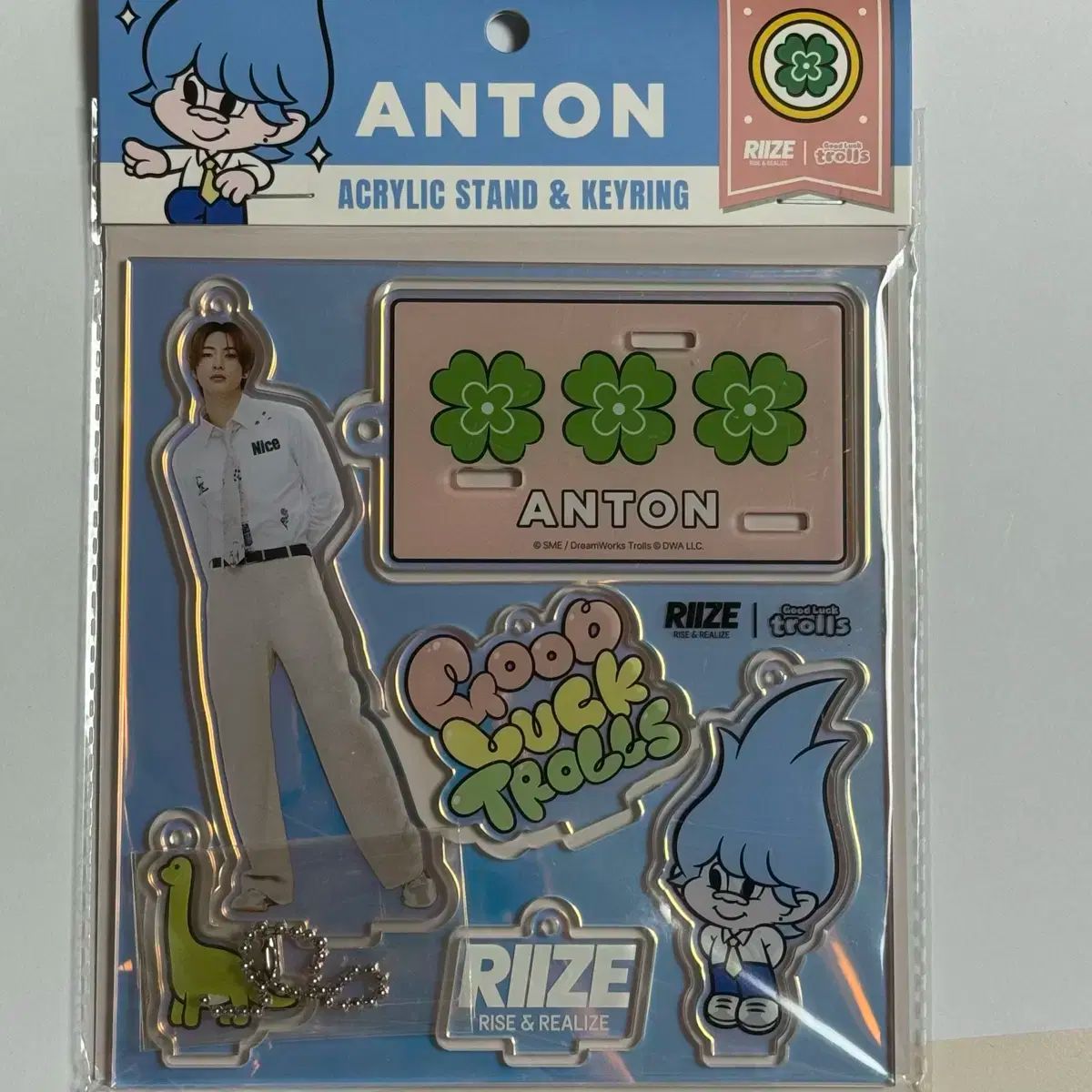 ANTON RIIZE アクリルスタンド　アクリルキーホルダー RIIZE(ライズ) アントン(ANTON) トロール アクリルスタンド