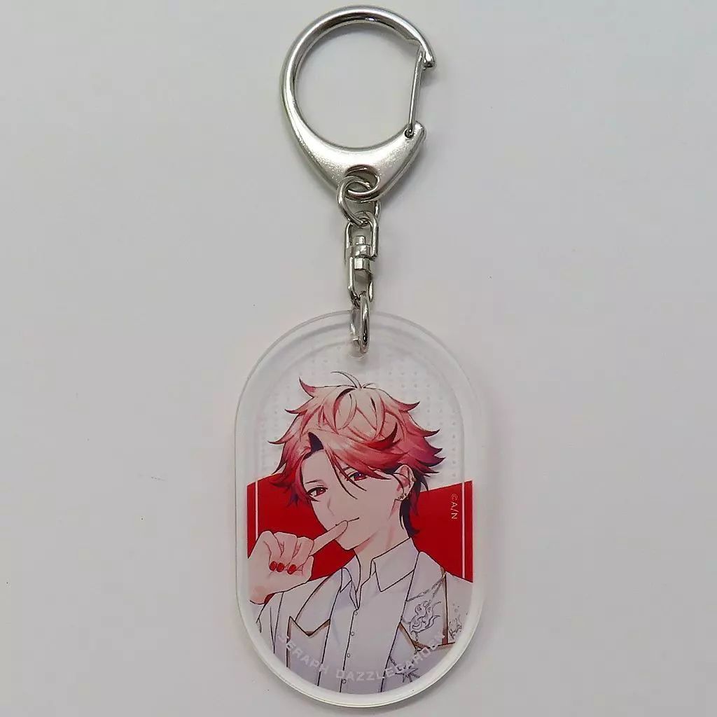 [Used] Key Holder Seraph Dazzle Garden “Virtual YouTuber Niji Niji Nail Sparkling Random Acrylic Keychain A Group (VOLTACTION)”
