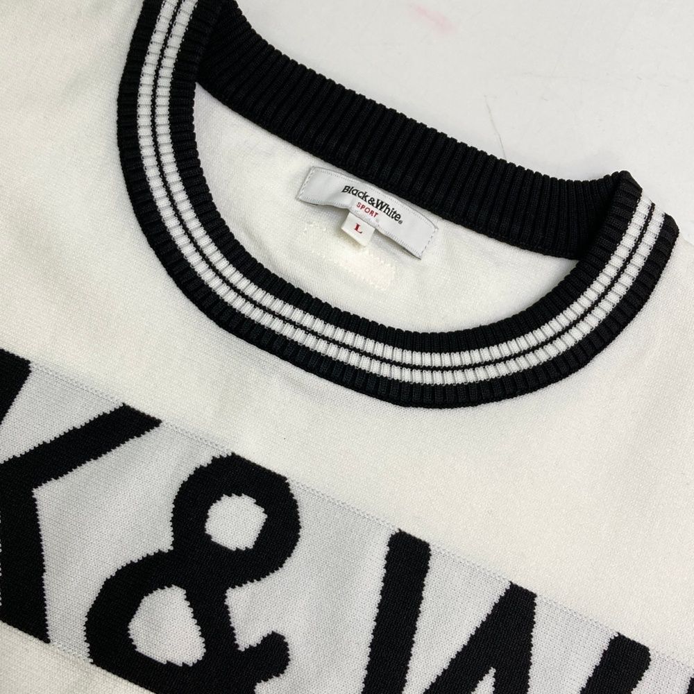 サイズ：L BLACK&WHITE ブラックアンドホワイト 2023年モデル