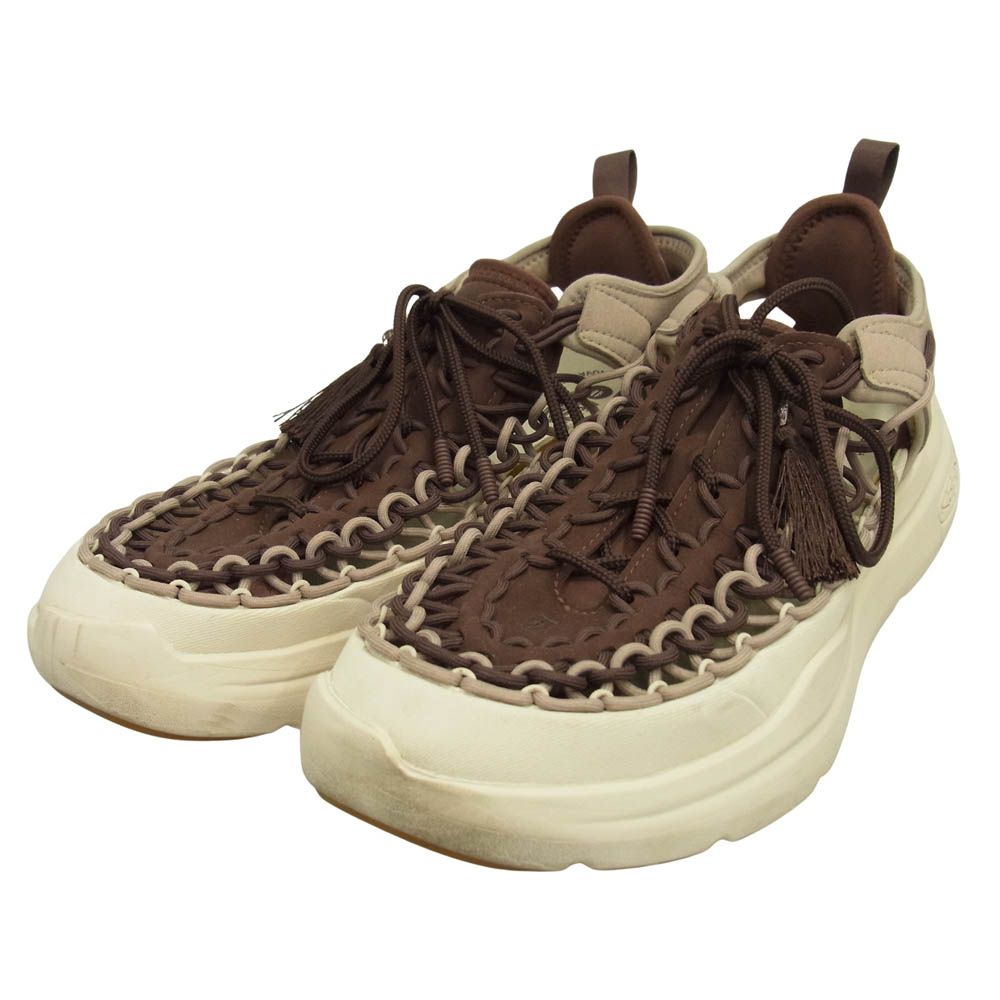 KEEN キーン 1031105 × AFEW Store UNEEK WK ユニーク ローカット スニーカー シューズ サンダル ブラウン系 30 cm