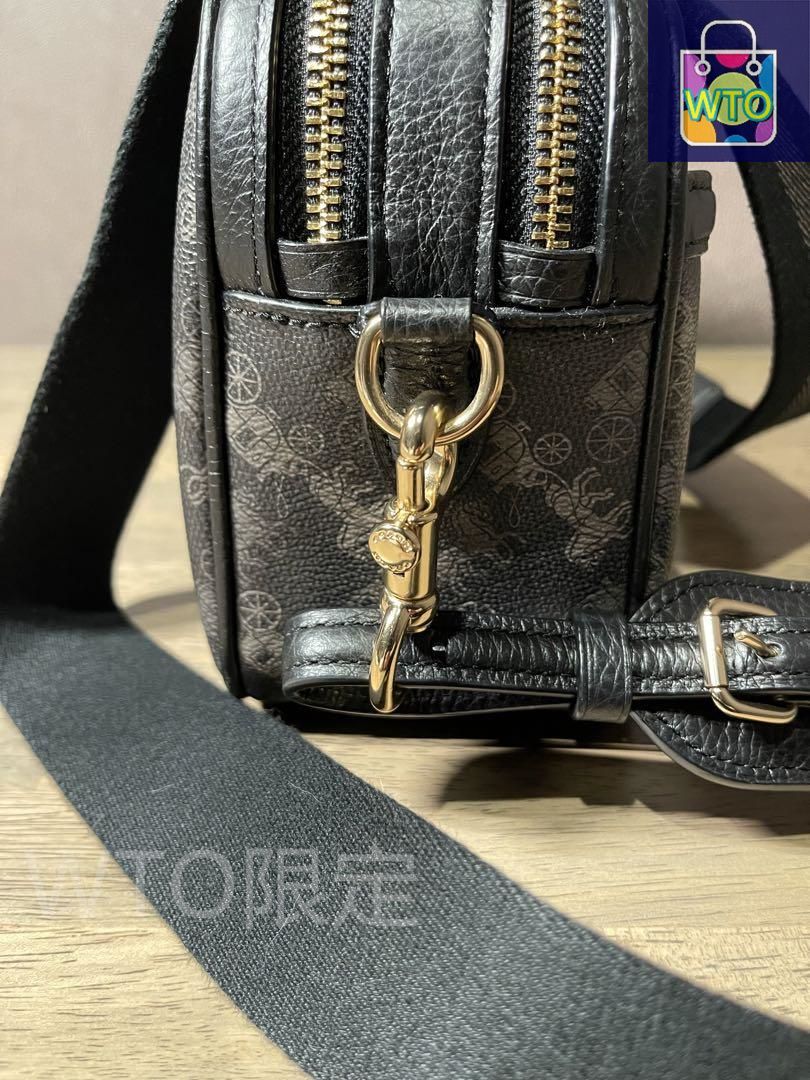 ほぼ未使用　COACH ショルダーバッグ/PVC/GRY/総柄/91109 ほぼ未使用 COACH ショルダーバッグ/PVC/GRY/総柄/91109 - メルカリ