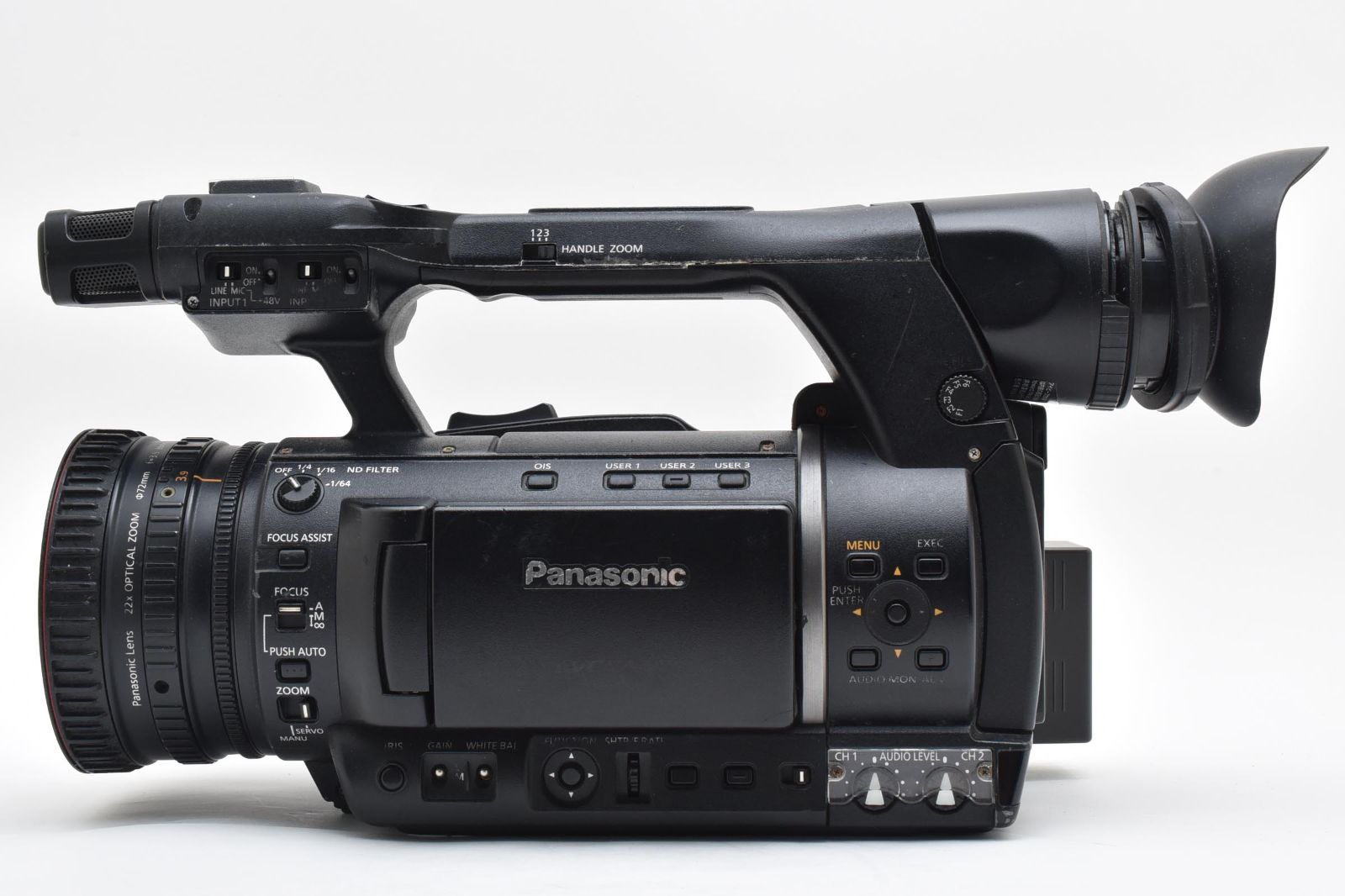 Panasonic AG-AC160A パナソニック 業務用ビデオカメラ ジャンク