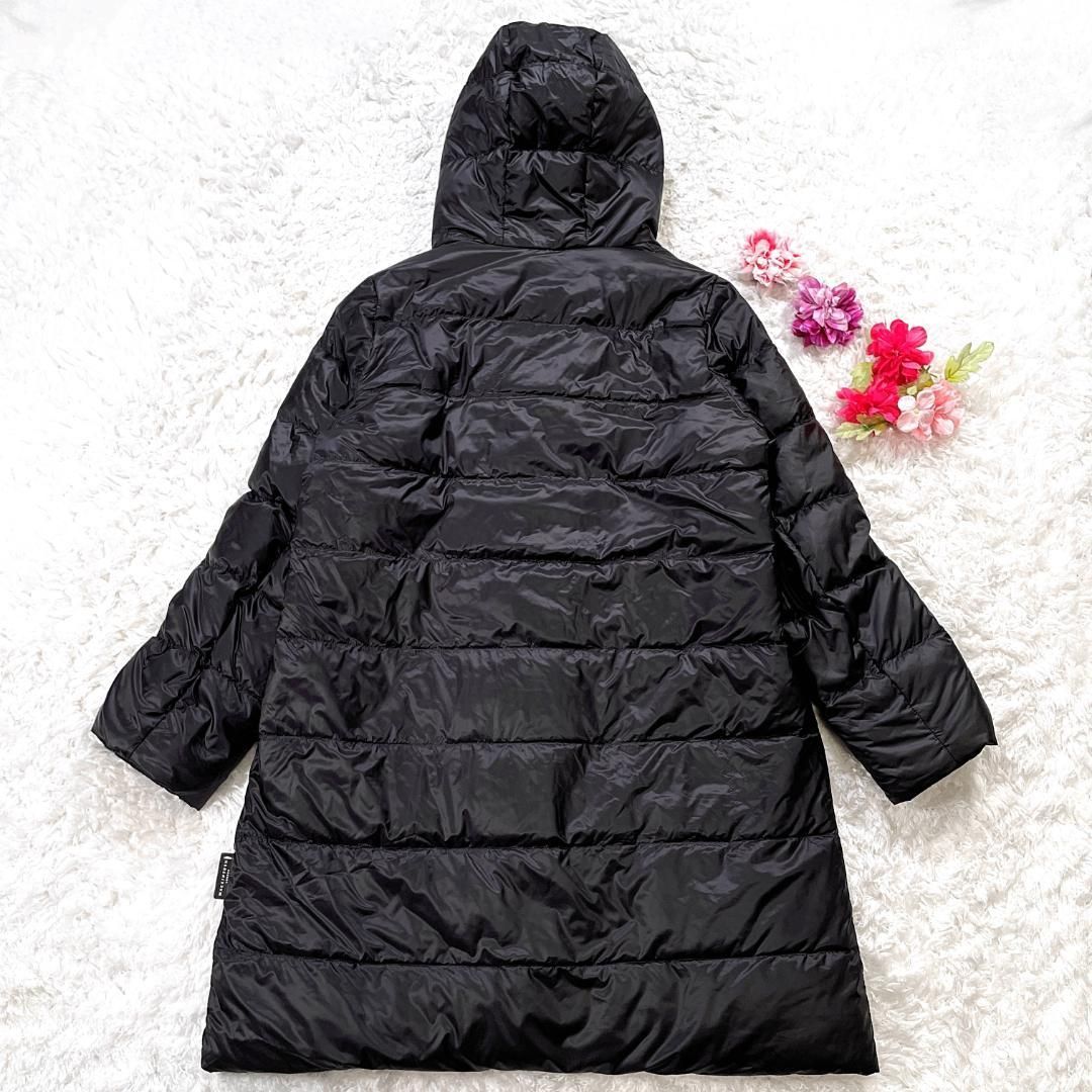 極美品✨ マッキントッシュ ダウンコート フード付 大きいサイズ 44 ブラック ✨極美品✨ マッキントッシュ ダウンコート フード付 大きい