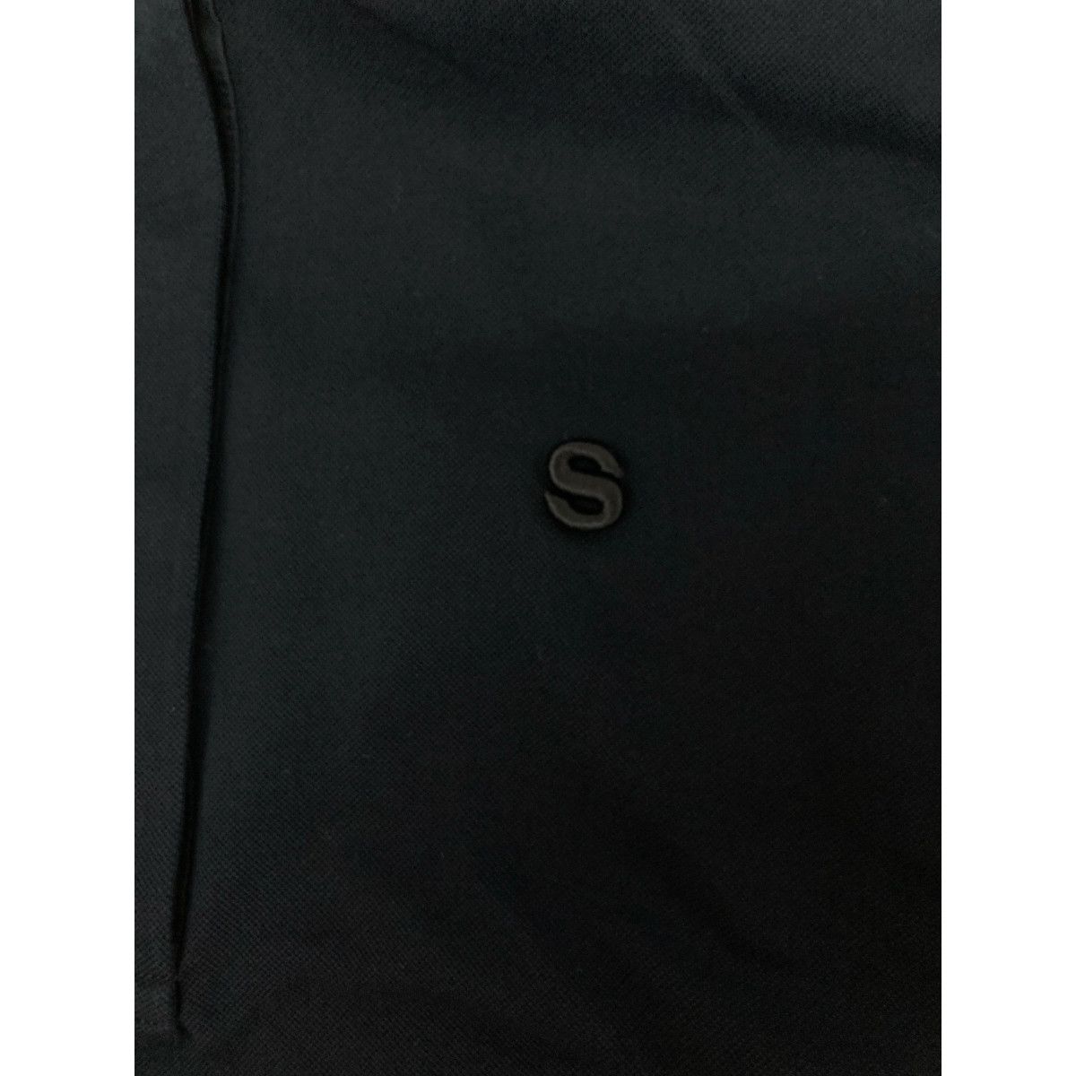 【完売品】sacai ポロシャツブラック　21-05482 完売品】sacai ポロシャツブラック 21-05482