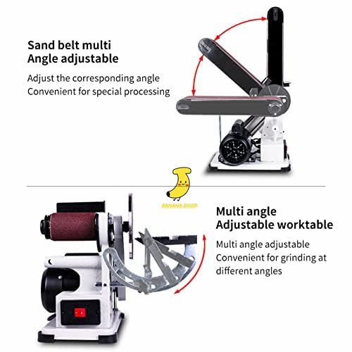 36インチベルト＆6インチディスクサンダー木工用サンディング用ミニ電動研磨機グラインダー
