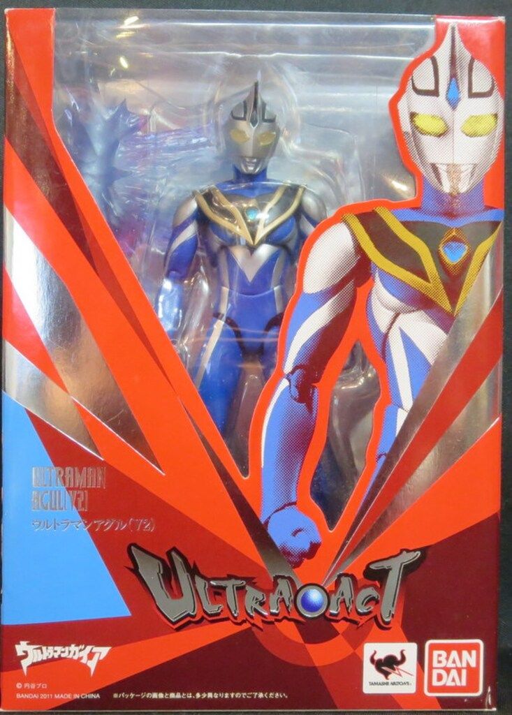 バンダイ ウルトラアクト ウルトラマンガイア ウルトラマンアグル V2