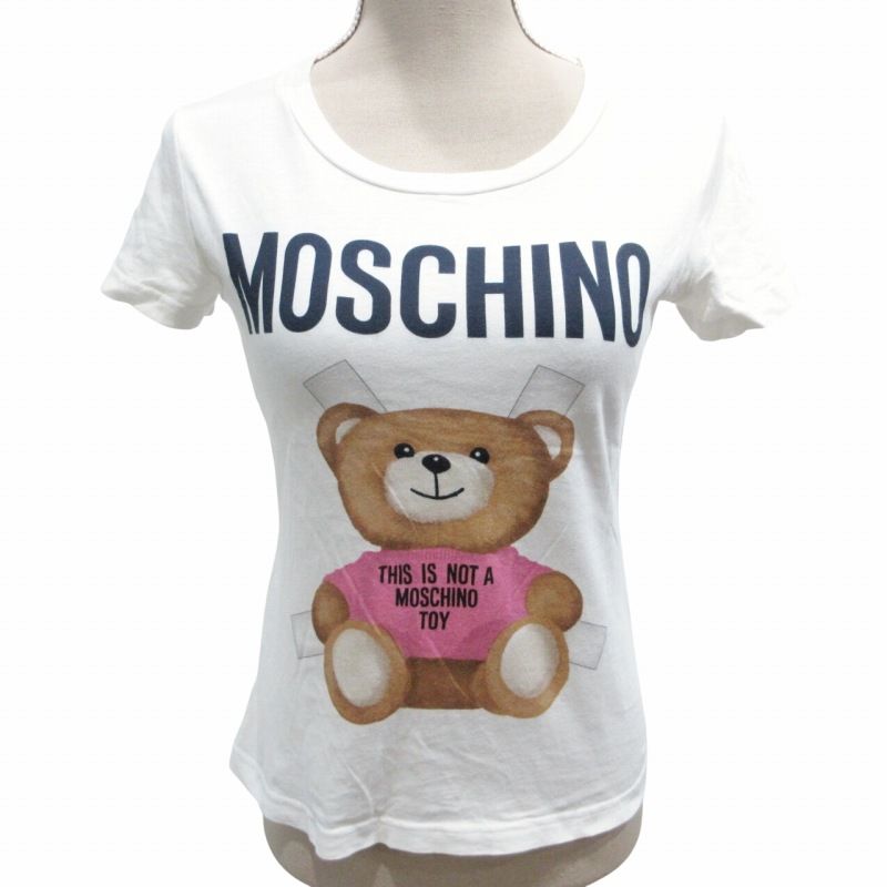 楽天市場】Moschino モスキーノ Teddy Bear Print T-Shirts T