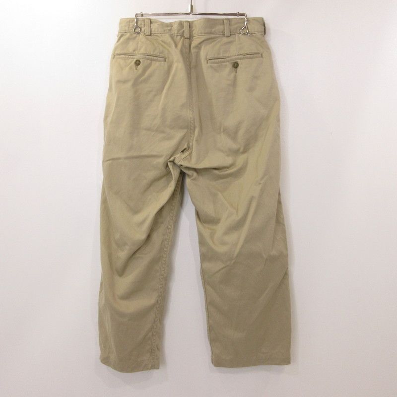 m*様 orslow ベージュ チノパン orSlow オアスロウ 03-V5361 VINTAGE FIT ARMY TROUSERS チノ