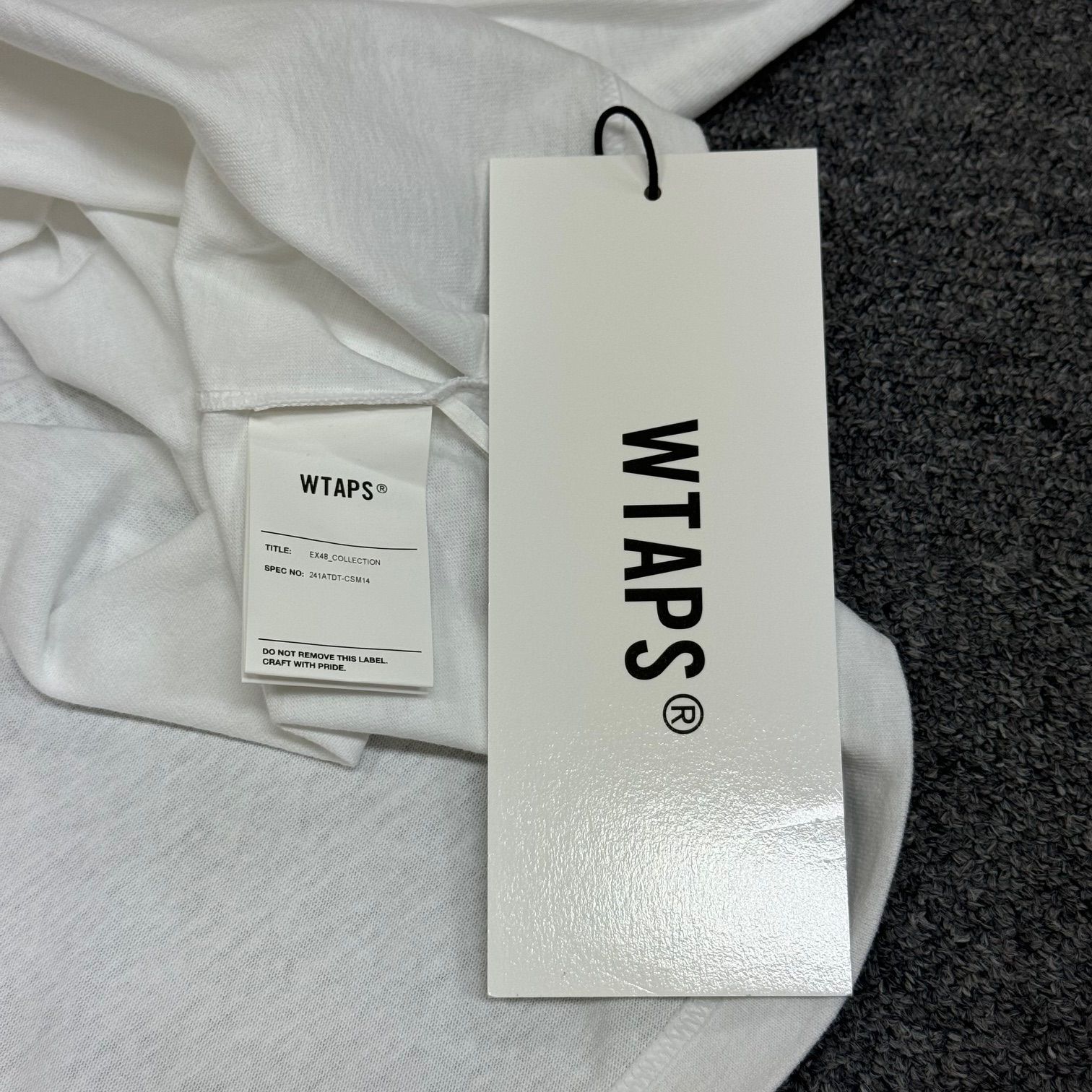定価17600円 新品 WTAPS 24SS OBJ 02 / LS / COTTON 長袖Tシャツ