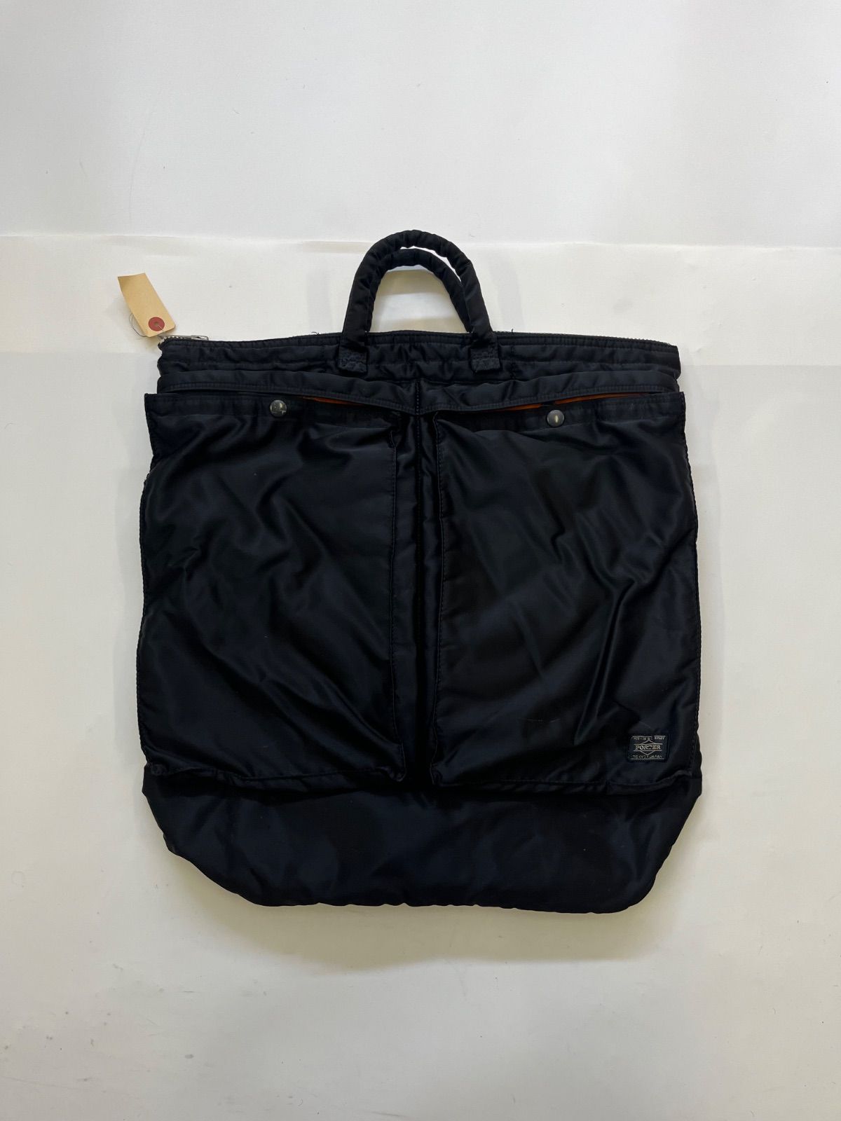 美品PORTER タンカー　ヘルメットバッグ　ショルダーバッグ PX TANKER(PXタンカー) 2WAY SHORT HELMET BAG | 吉田カバン