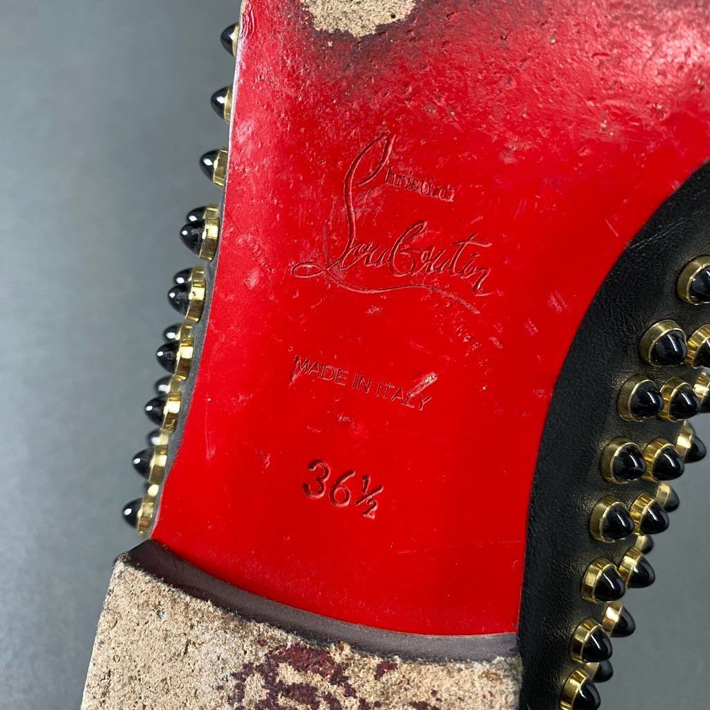 2b24 イタリア製 Christian Louboutin クリスチャンルブタン フラット