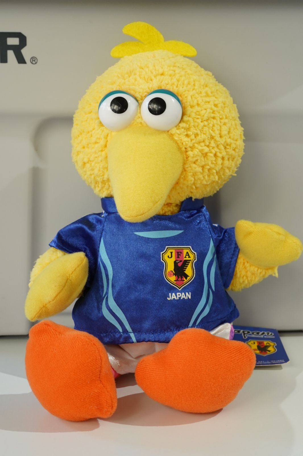 JFA公式 非売品 | セサミストリート ビッグバード × サッカー日本代表