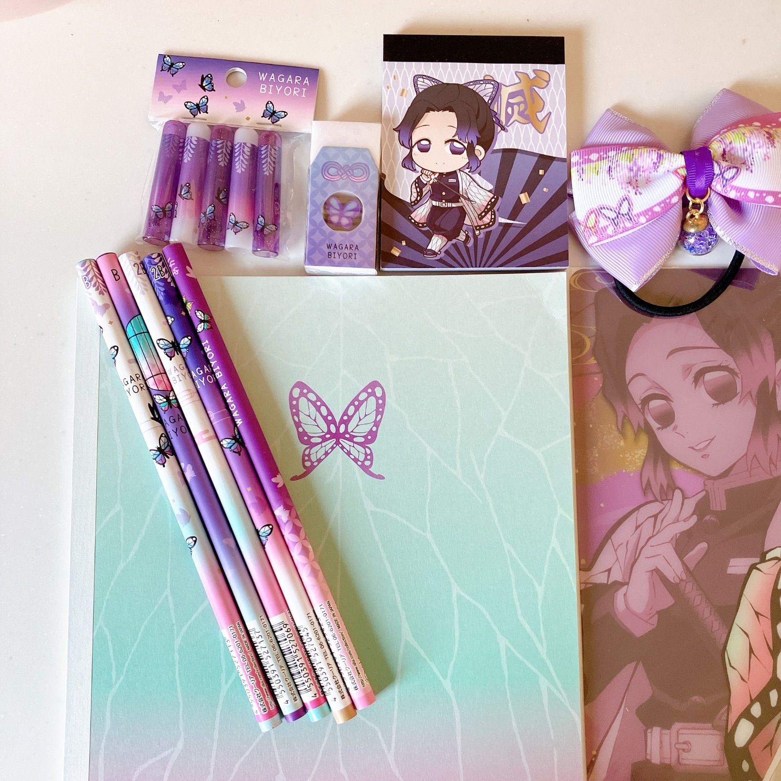 鬼滅の刃♡しのぶちゃん♡文房具セット♡入学祝い♡ - メルカリ