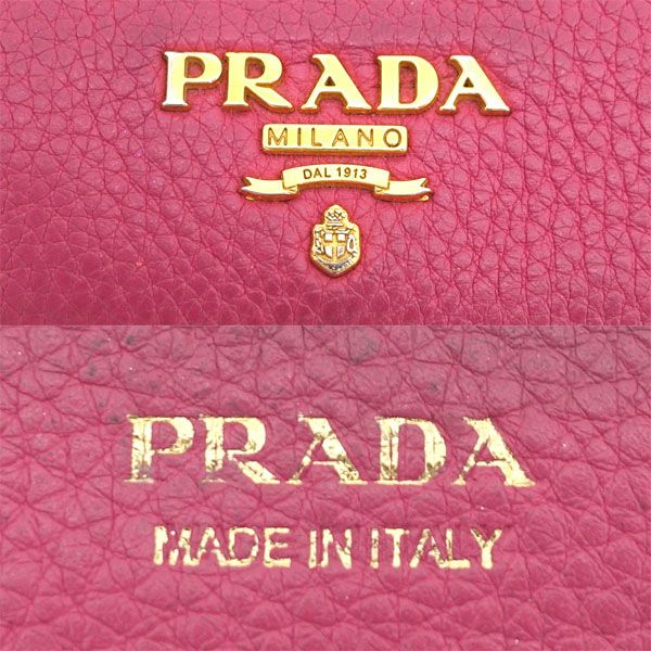 PRADA / プラダ □6連 キーケース レザー ピンク 【KEY/キー/鍵