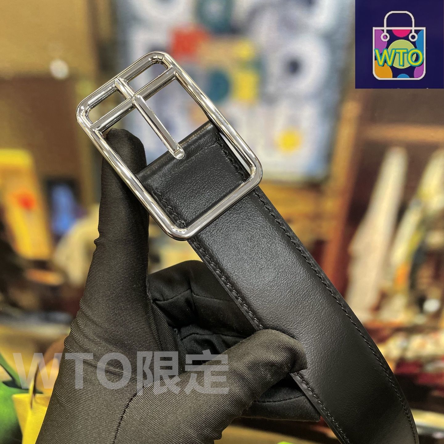 HERMÈS レザー ベルト 黒 楽天市場】HERMES エルメス レザー 2連ベルト デザインベルト