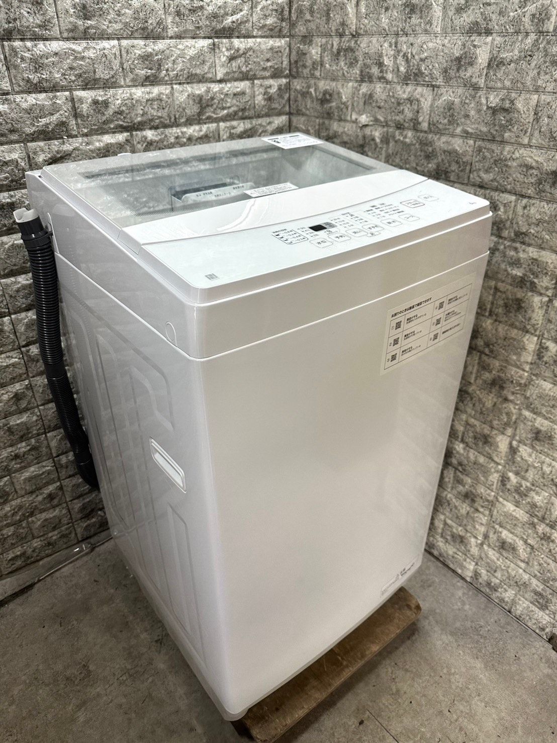 美品】大阪送料無料☆3か月保障付き☆洗濯機☆2022年☆ニトリ  