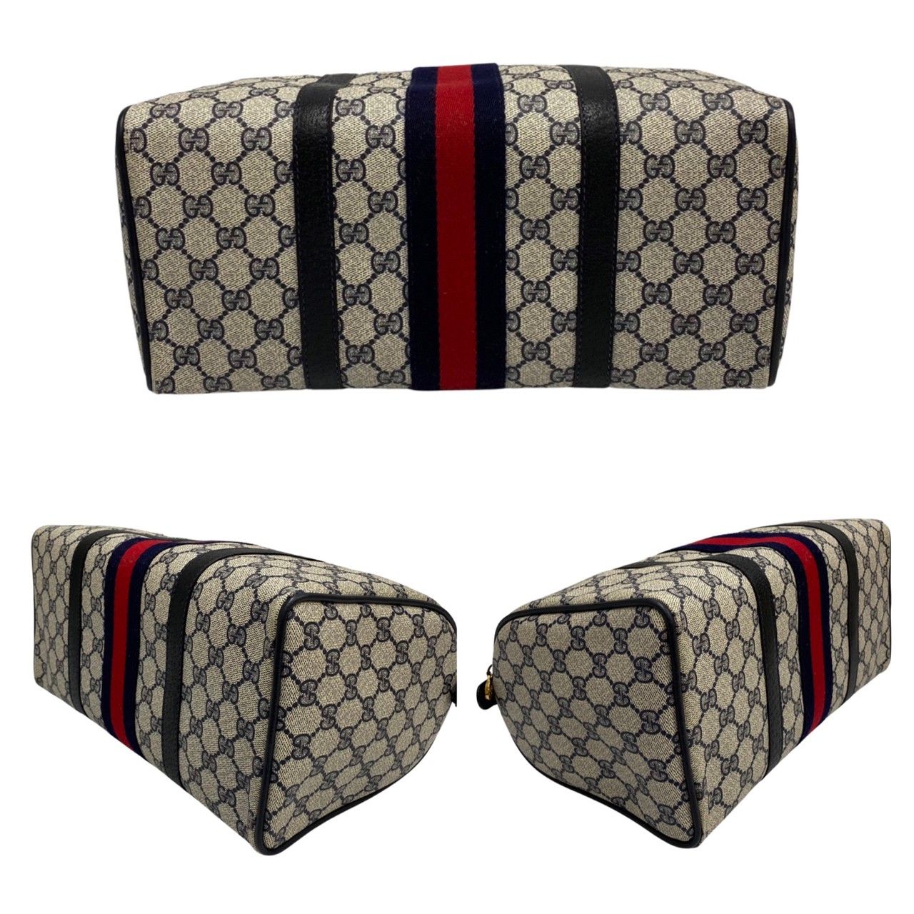 極 美品 GUCCI グッチ オールドグッチ ヴィンテージ シェリーライン GG