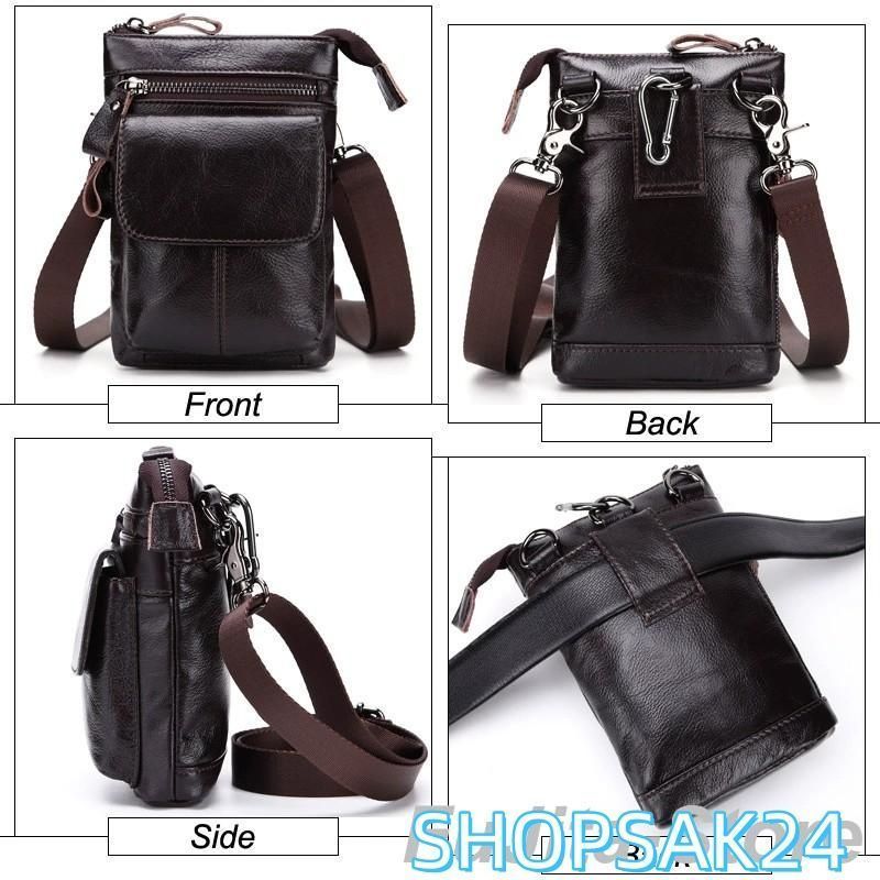  スマホバッグ ベルトポーチ 本革 ショルダーバッグ 斜めがけ ヒップバッグ スマホポーチ ウエストバッグ 3 way 大容量 メンズ バッグ 牛革685 バッグ バドミントン