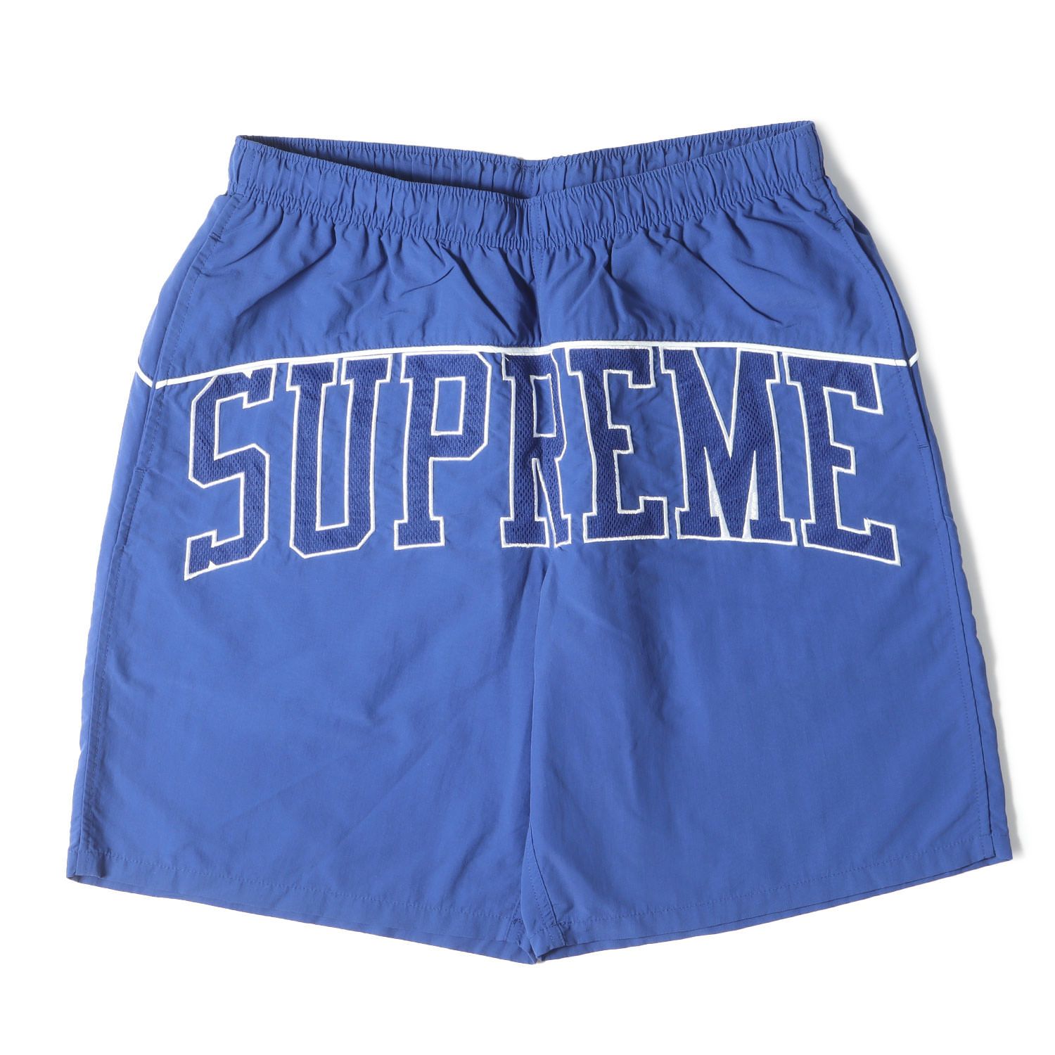 美品 Supreme シュプリーム パンツ サイズ:L 22SS アーチロゴ ウォーターショーツ Arc Water Short ロイヤル ブルー  ボトムス ズボン ショートパンツ【メンズ】 - メルカリ