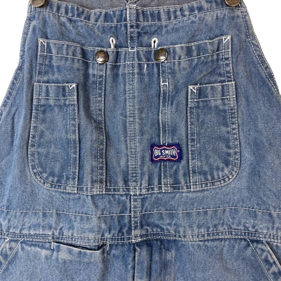 80sビッグスミスBig Smithデニムオーバーオールサロペットつなぎ