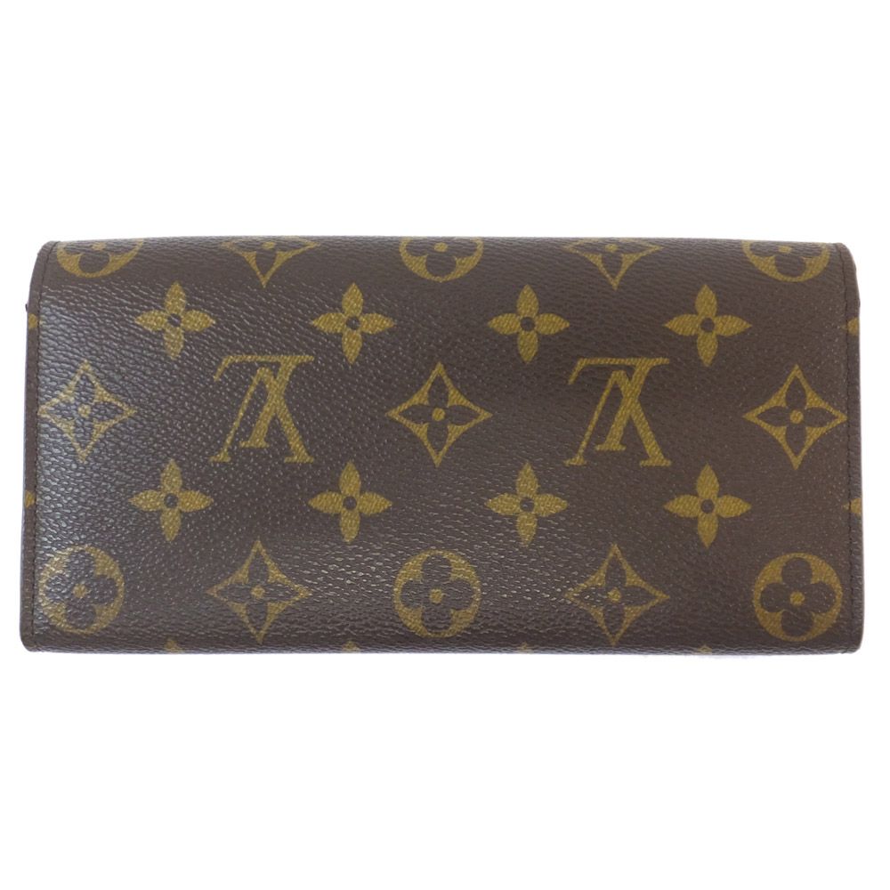ルイヴィトン モノグラム ポルトフォイユ エミリー 長財布 オレンジ LOUIS VUITTON - ルイヴィトン 長財布 モノグラム