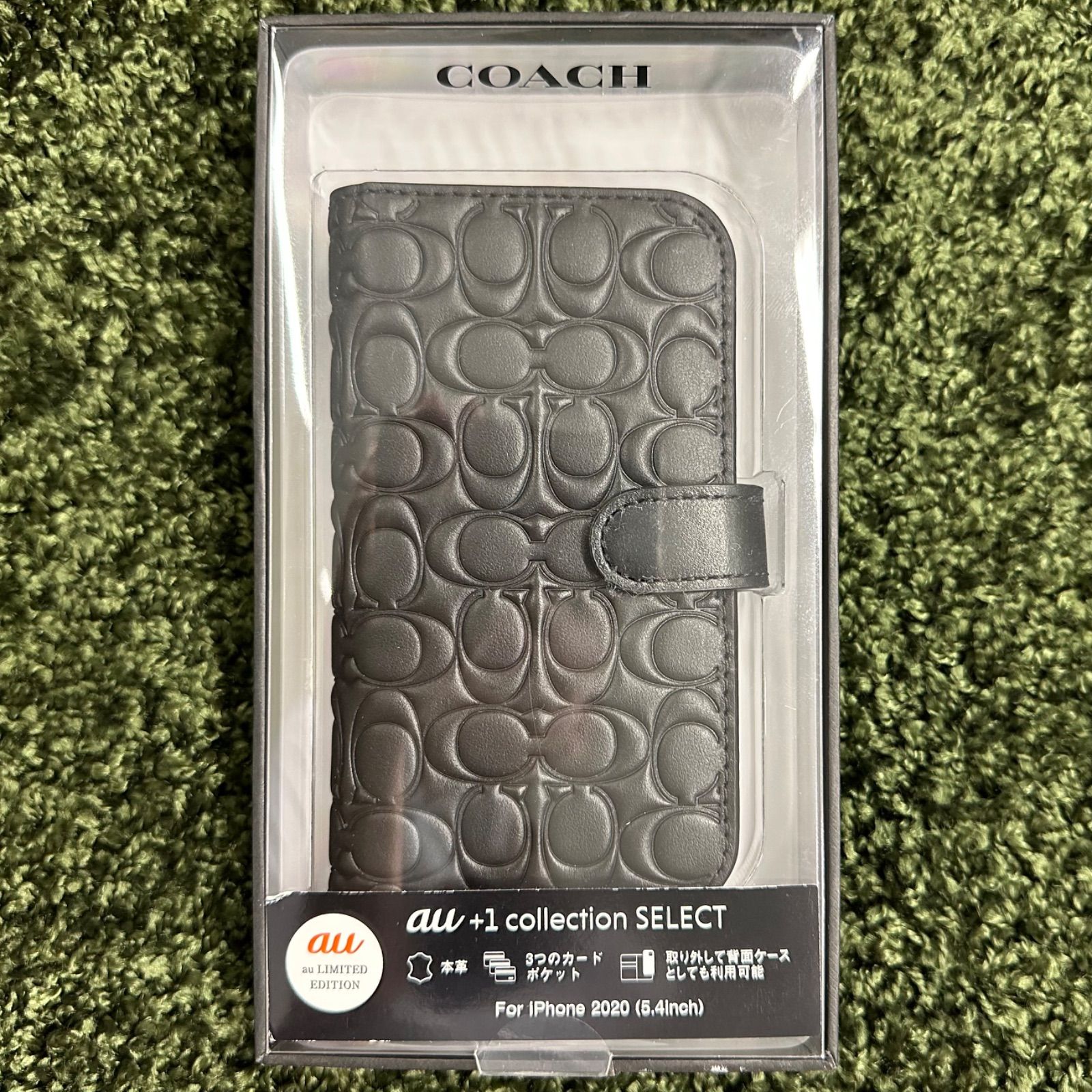 COACH iPhone 2020/12mini用手帳型ケース 未使用・送料無料】iPhone12miniケース 5.4インチ iPhoneケース COACH