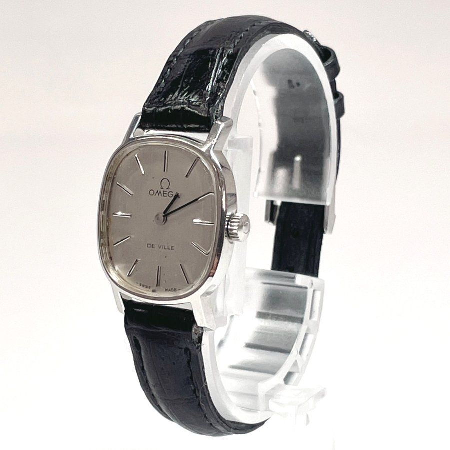 OMEGA オメガ 腕時計 デビル 手巻き ヴィンテージ シルバー