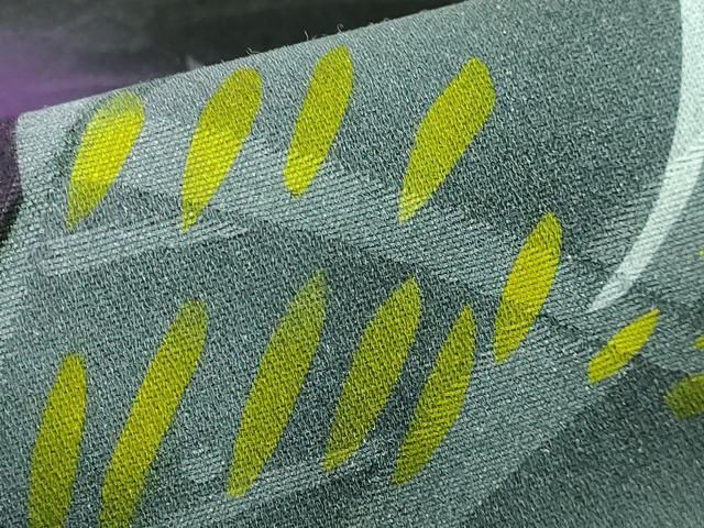 平和屋着物□極上 九寸名古屋帯 梟 ふくろう 蜘蛛 蜘蛛の巣 黒地 逸品  