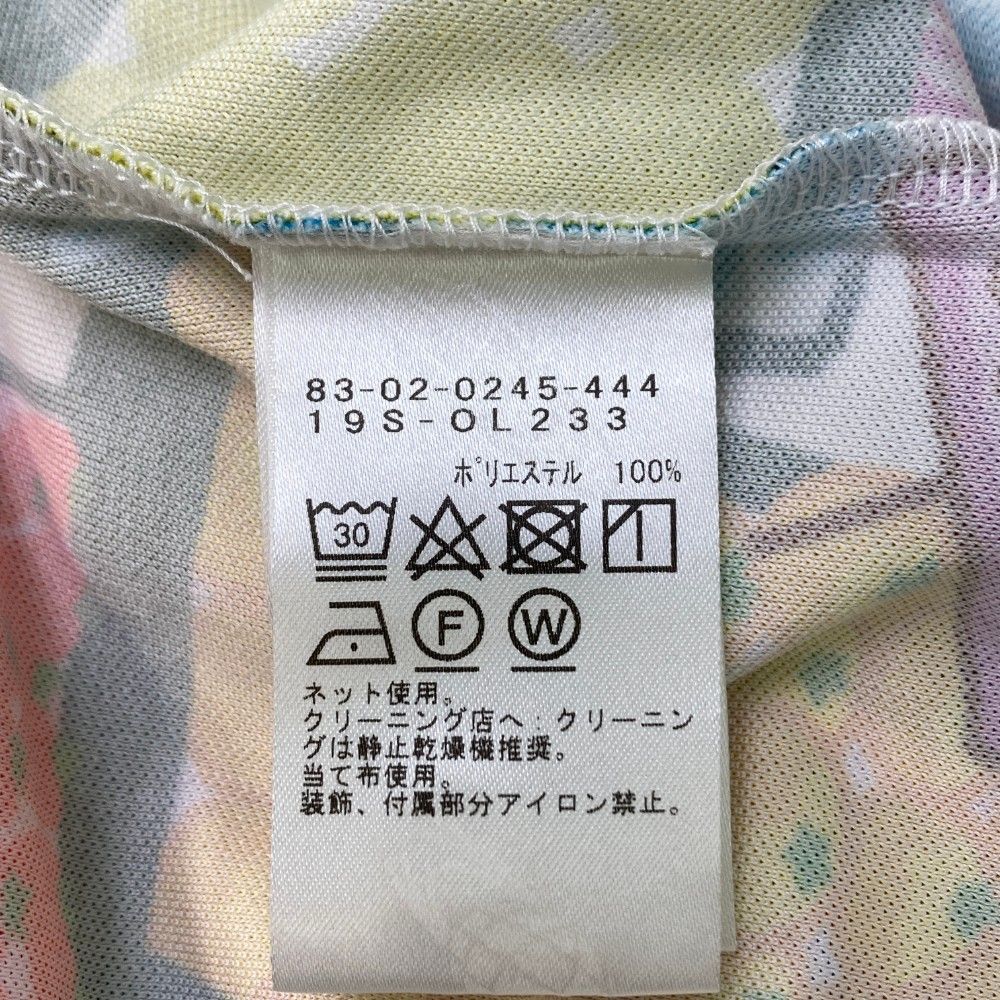 サイズ：M BEAMS GOLF ビームスゴルフ 襟付 半袖Tシャツ ブルー系