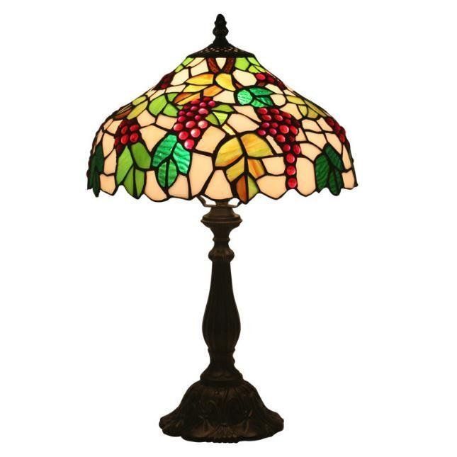 高品質 ティファニー ナイトスタンド 照明 大好評 卓上ライトおしゃれ テーブルランプ ステンドグラスランプ 卓上スタンド