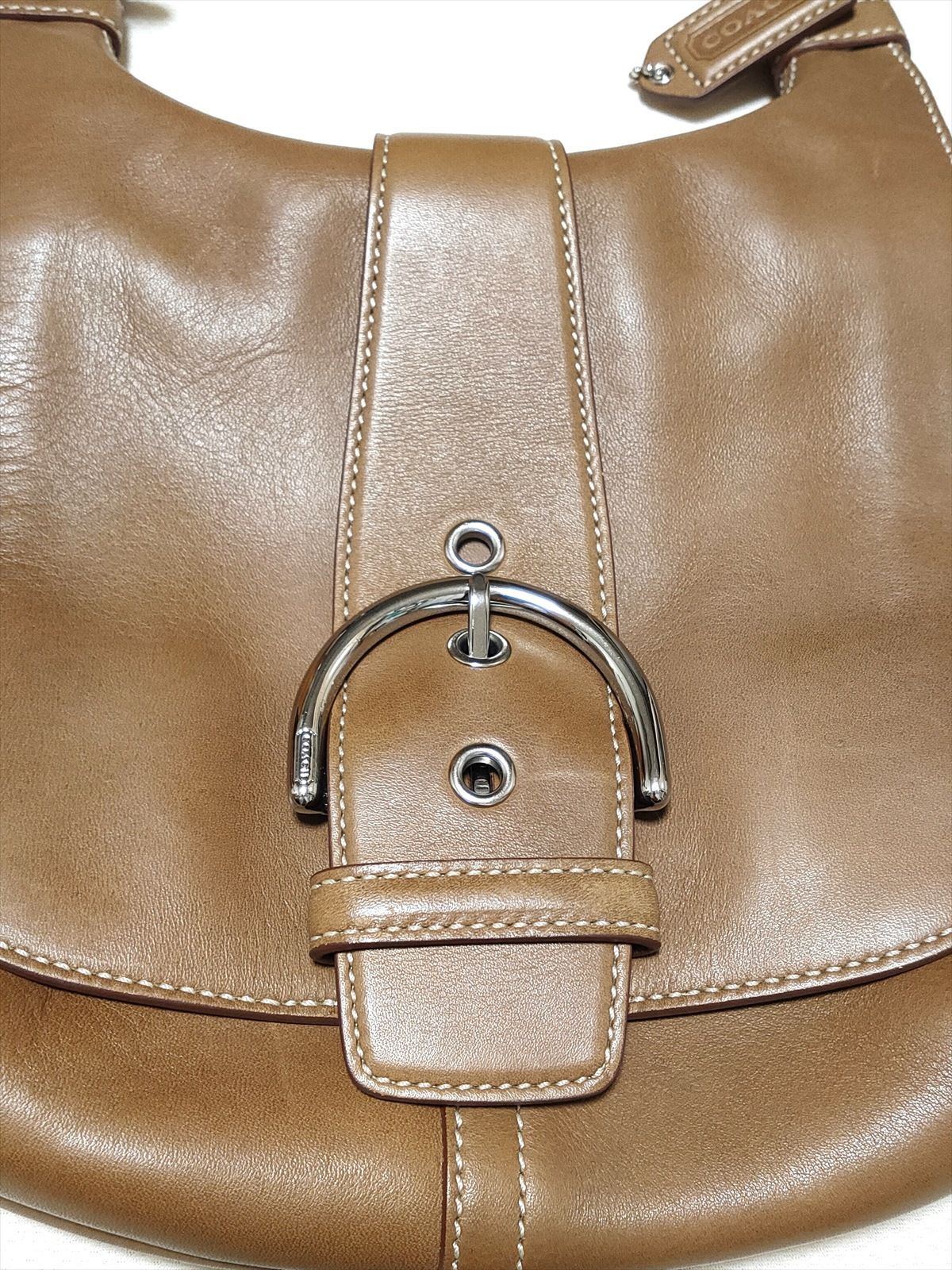 コーチ COACH レザーショルダーバッグ 斜め掛け ユニセックス