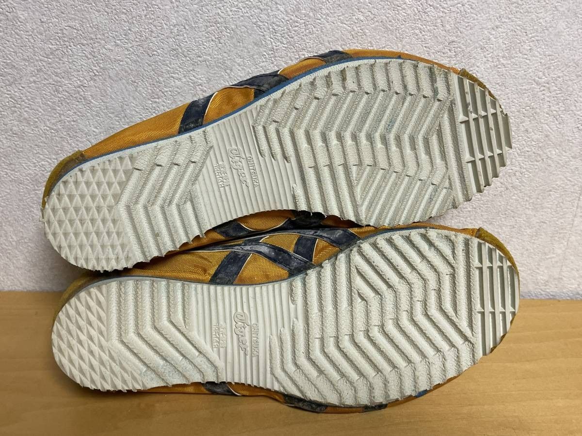 40 未使用品 60s 70s Onitsuka Tiger オニツカタイガー マラソンシューズ マラップ ナイロン DX イエロー スニーカー  25cm デッド - メルカリ