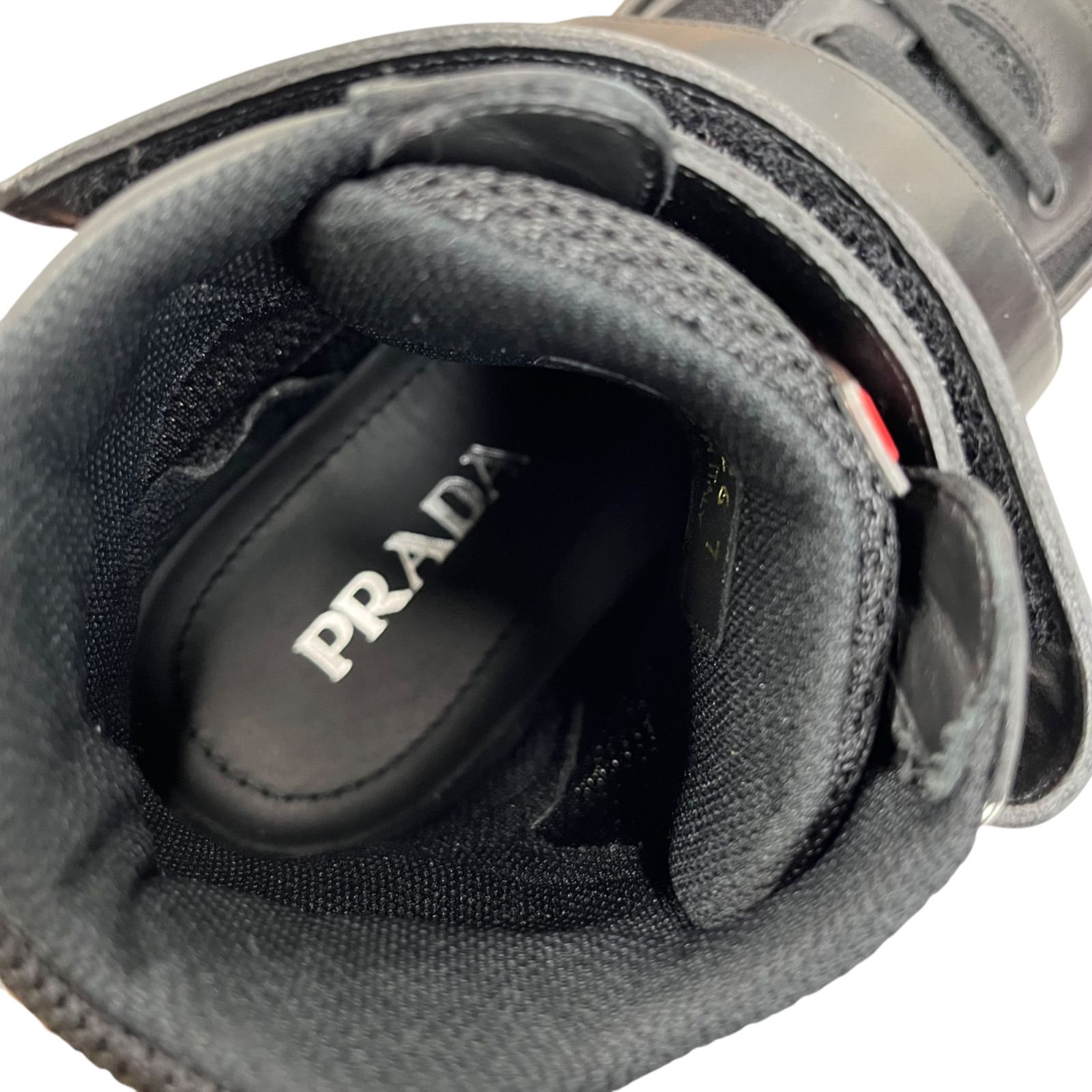 ○極美品 プラダ PRADA プラダ アメリカズカップ ハイトップ 