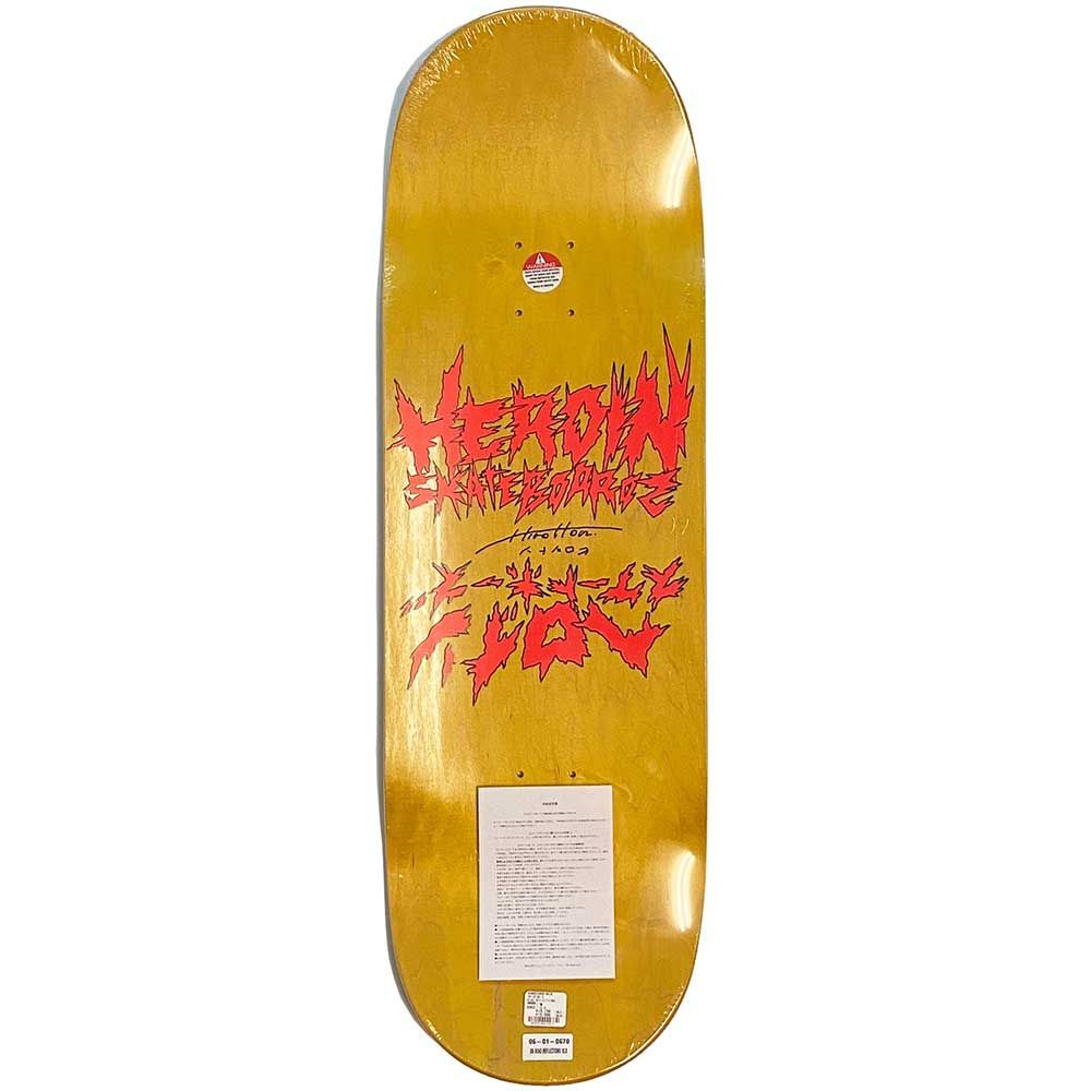 10.0インチ【2024SUMMER】HEROIN ヘロイン 10.0” x 32” DEAD DAVE DEAD REFLECTIONS DECK デッキ 板【スケートボード/スケボー/SKATEBOARD】