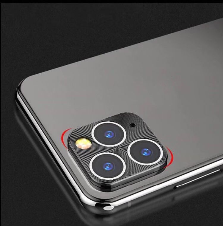 アイフォン12 iPhone12 カラーレンズ カメラ保護 カラーメタリックレンズ カメラレンズ お洒落  オシャレ メタリックレンズ 