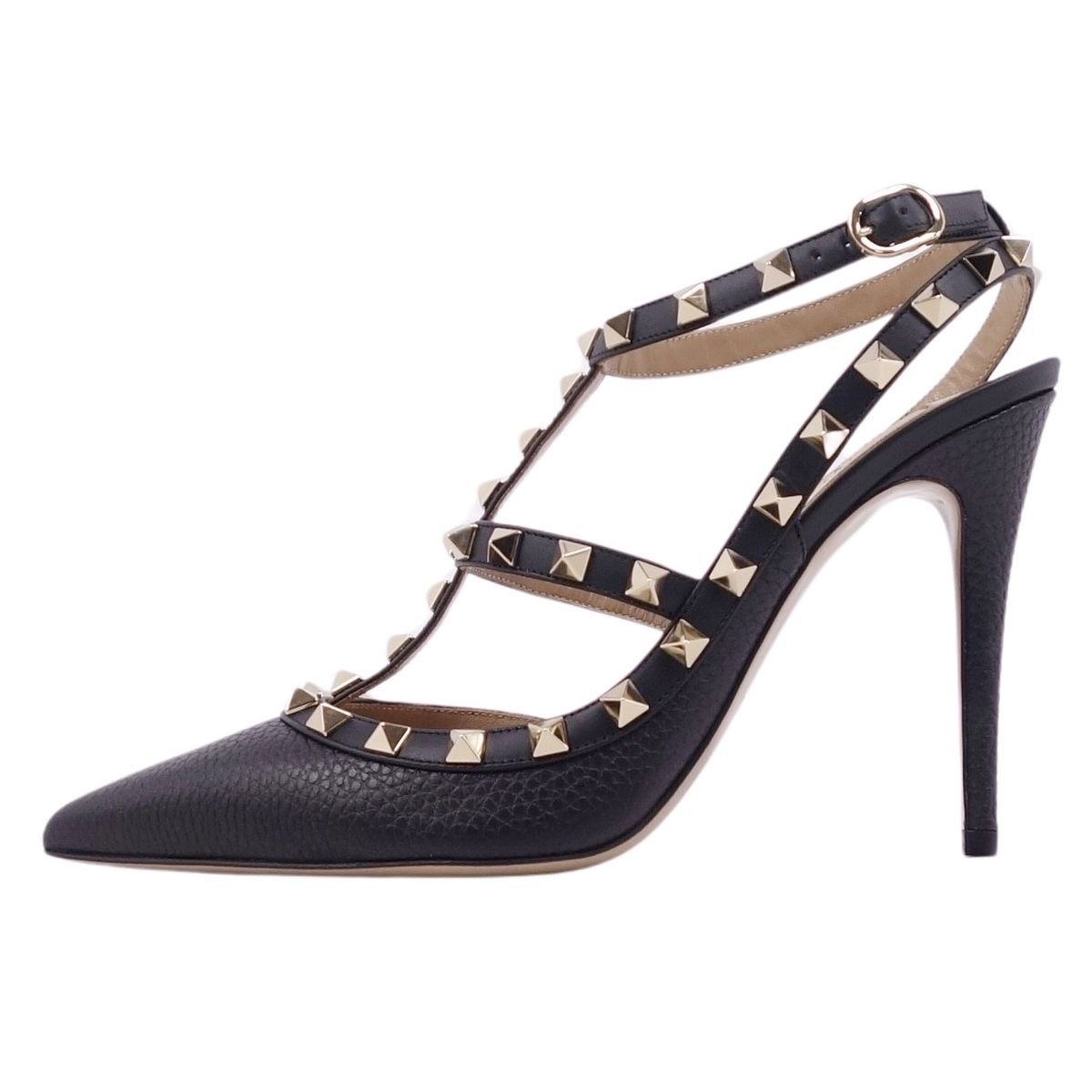 VALENTINO ヴァレンティノガラヴァーニ パンプス 37 valentino garavani - ヴァレンテイノガラヴァーニ ノワール