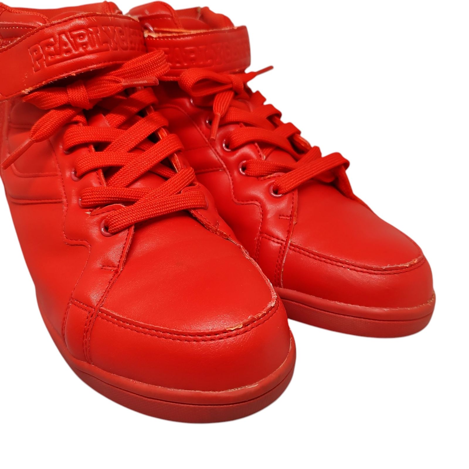 PEARLY GATES ハイカットゴルフシューズ レッド