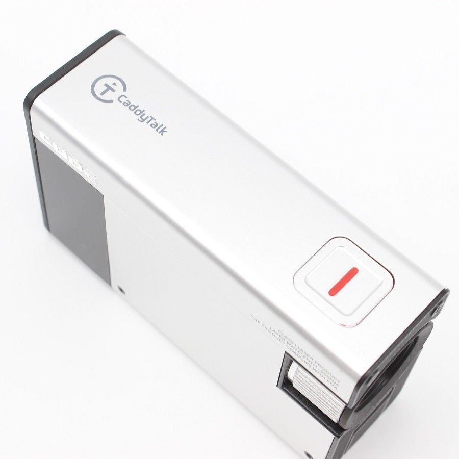 CaddyTalk CUBE レトロシルバー ゴルフ用レーザー距離計