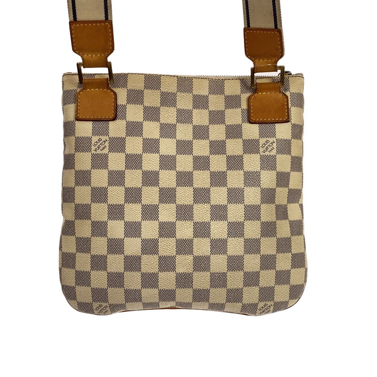 LOUIS VUITTON(ルイヴィトン) ショルダーバッグ ダミエ ポシェット・ボスフォール N51112 アズール ダミエ・キャンバス - メルカリ