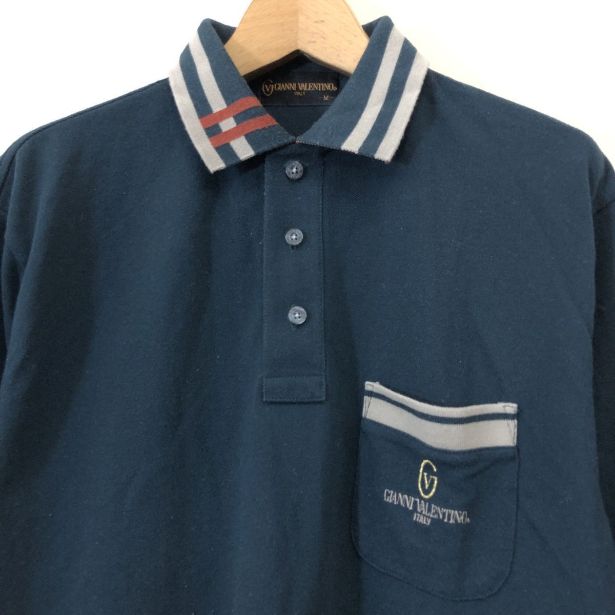 G2473-F◇ GIANNI VALENTINO ジャンニヴァレンティノ 半袖