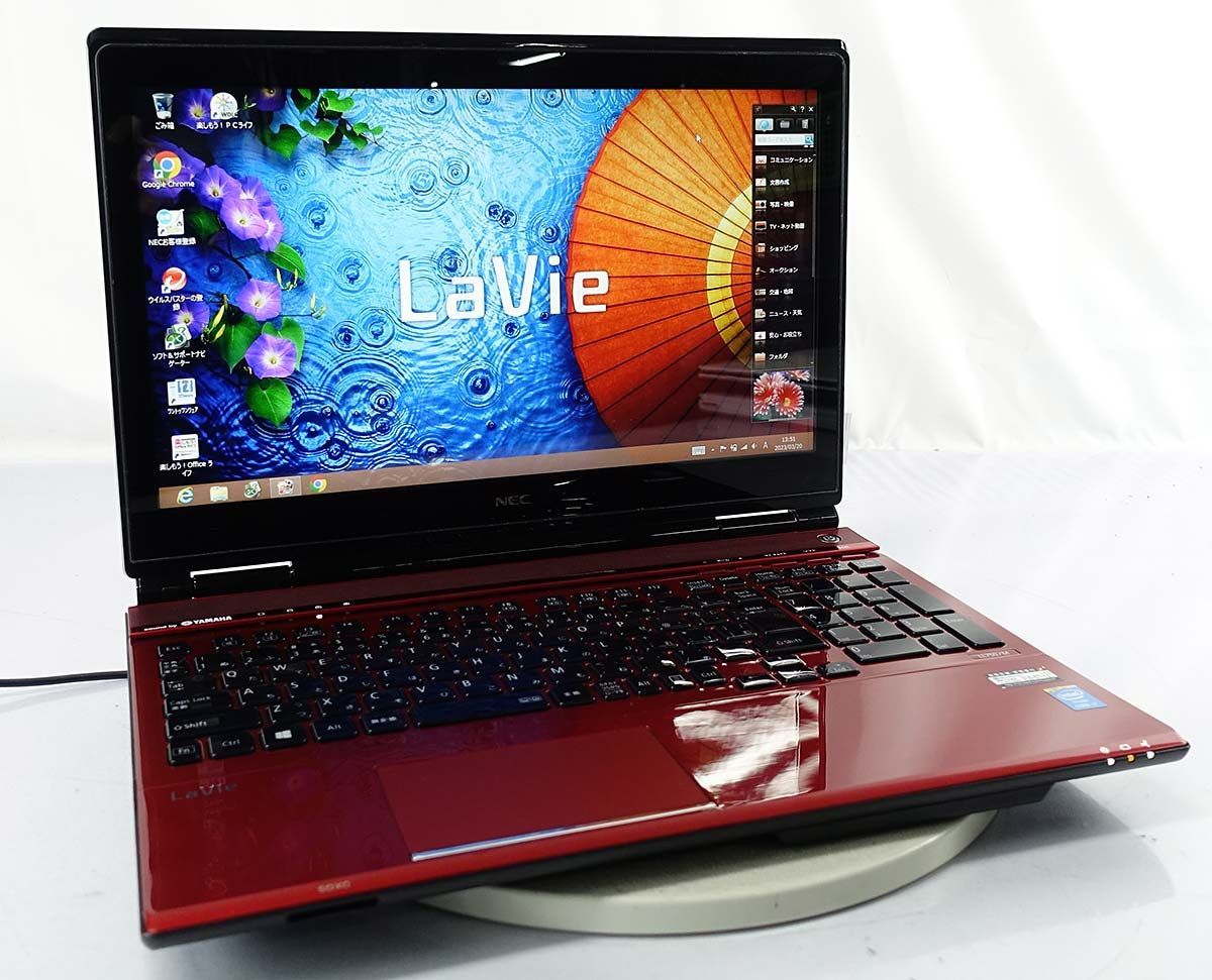 NEC PC-LL750MSR LaVie LL750/M Core i7 4700MQ 2.40GHz - パソコン