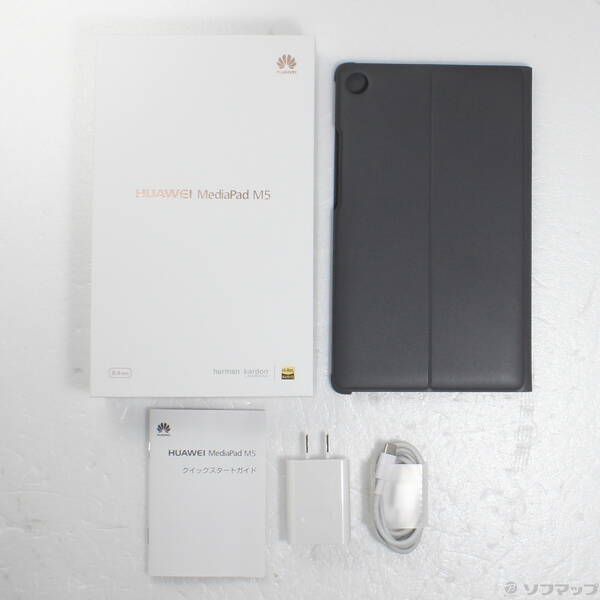 中古品〕 MediaPad M5 32GB スペースグレイ SHT-AL09 SIMフリー