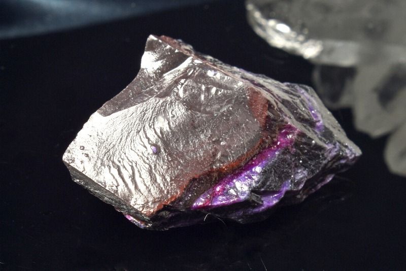 １点物 上質 高発色パープル スギライト 杉石 27x24mm 原石 パワーストーン 天然石 _PC6448