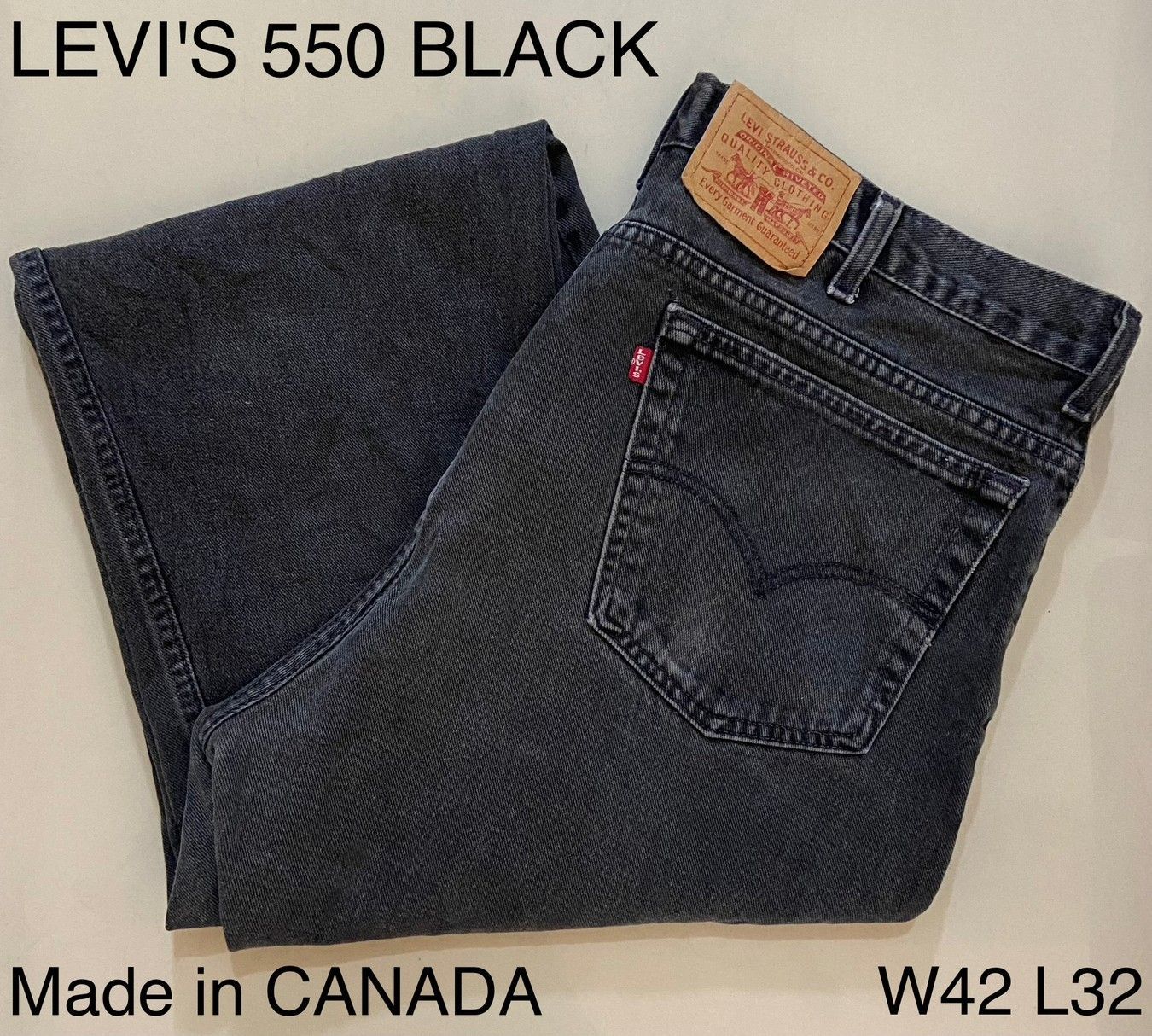 Levi's リーバイス 550 バルーン ワイド バギーデニム 42/32 - www