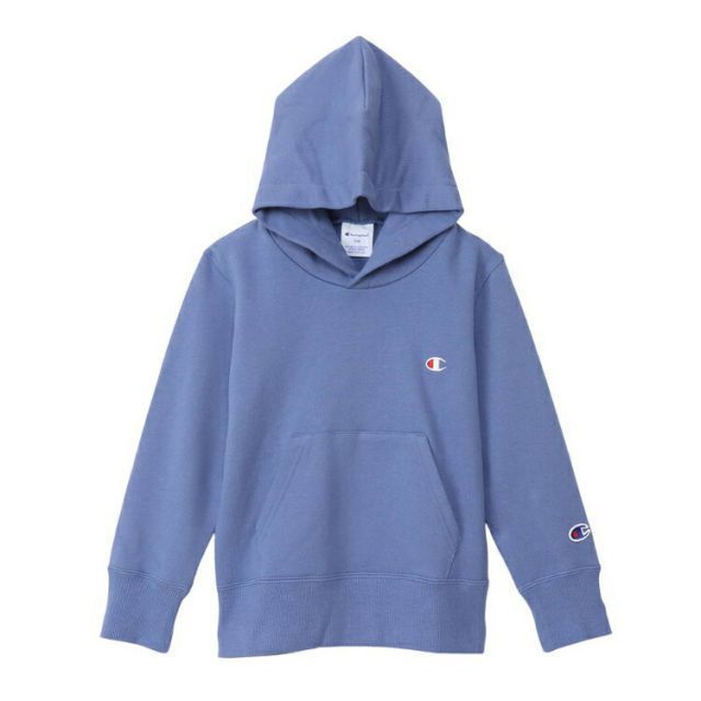 HANES ヘインズ PULLOVER HOODED ウィステリアブルー 140サイズ CK-T101 315 | スポーツ 服 衣類 衣料品 キッズ 子供 トップス パーカー プルオーバー ベーシック スウェット スウェットシャツ コットン 