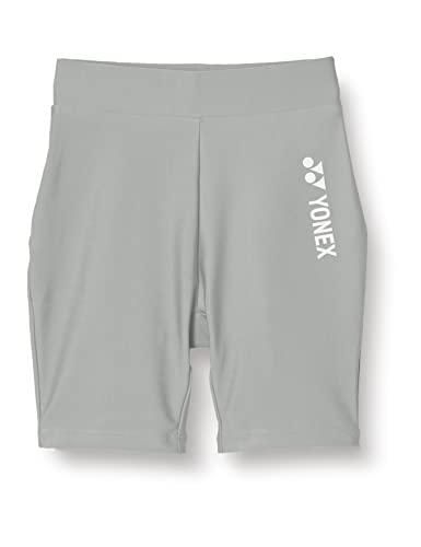 【新品・5営業日で発送】YONEX ヨネックス ジュニアハーフスパッツ (STBF2015J) 色 : シルバー サイズ : J130 