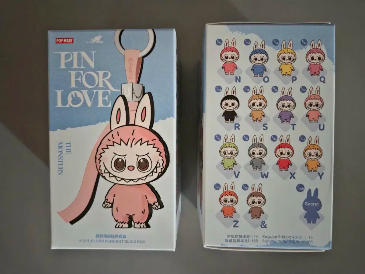 POP MART ミニ ラブブ 私の心の中の秘密のパスワード N-Z 2個入り